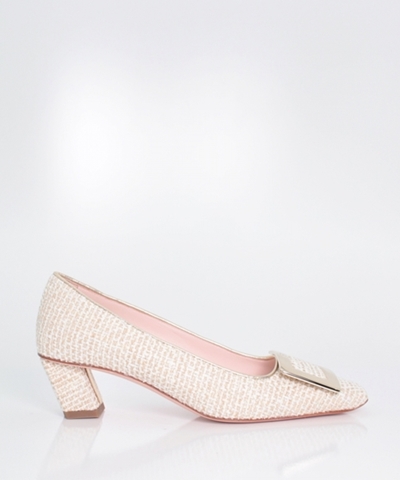 arche アルシュ　パンプス　フランス　グリーン　レザー　23cm 阪急百貨店 SEVEN TWELVE THIRTY｜アーチクッション入りチャンキーヒール